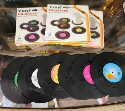 Vinyl Coasters