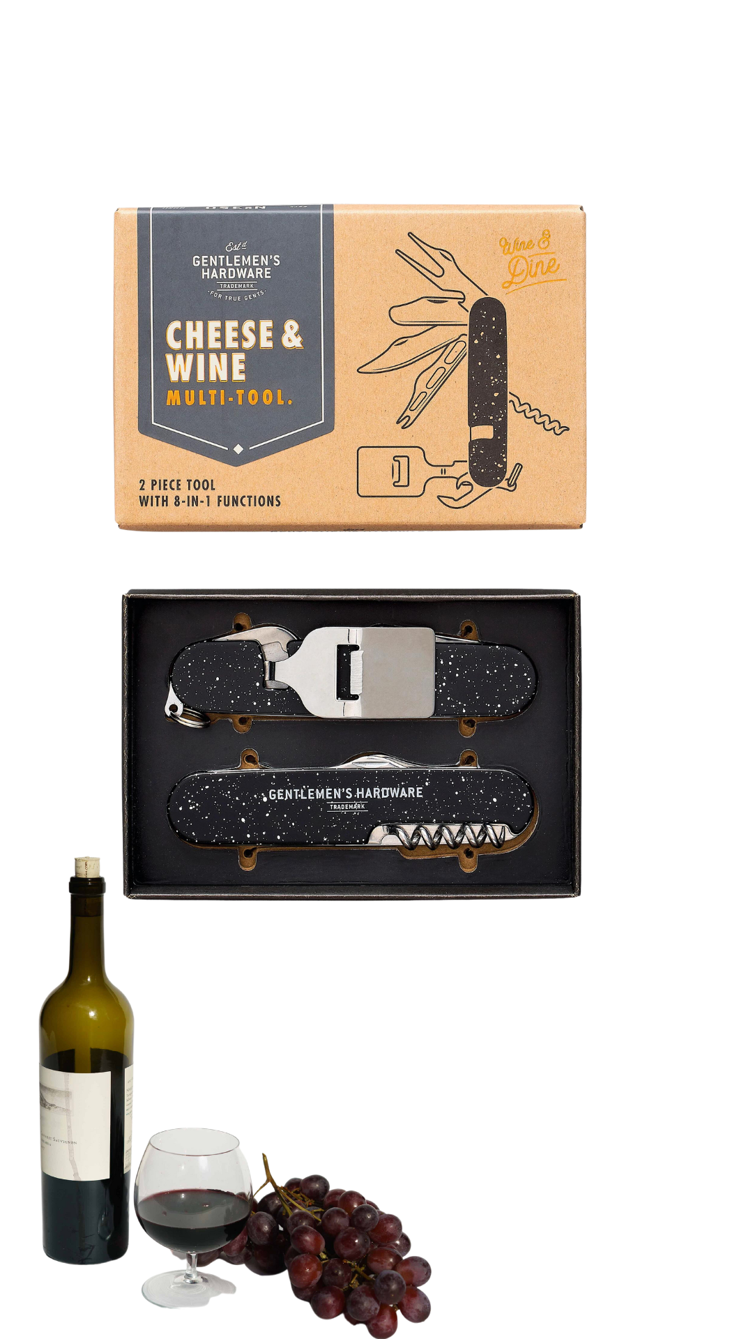 Gentlemen's Hardware // Cheese and Wine Tool