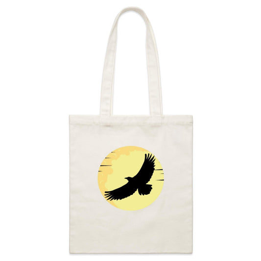Raven Stole the Moon // Canvas Tote Bag