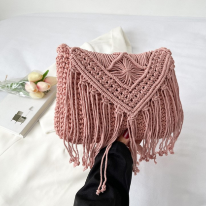 Atlantis String Bag // Pink