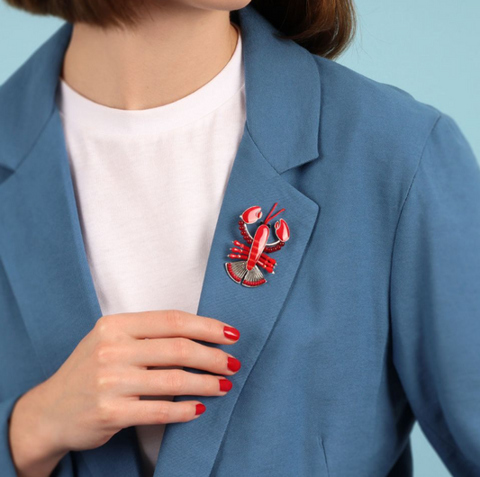 Taratata French Brooch // Mr Lobster