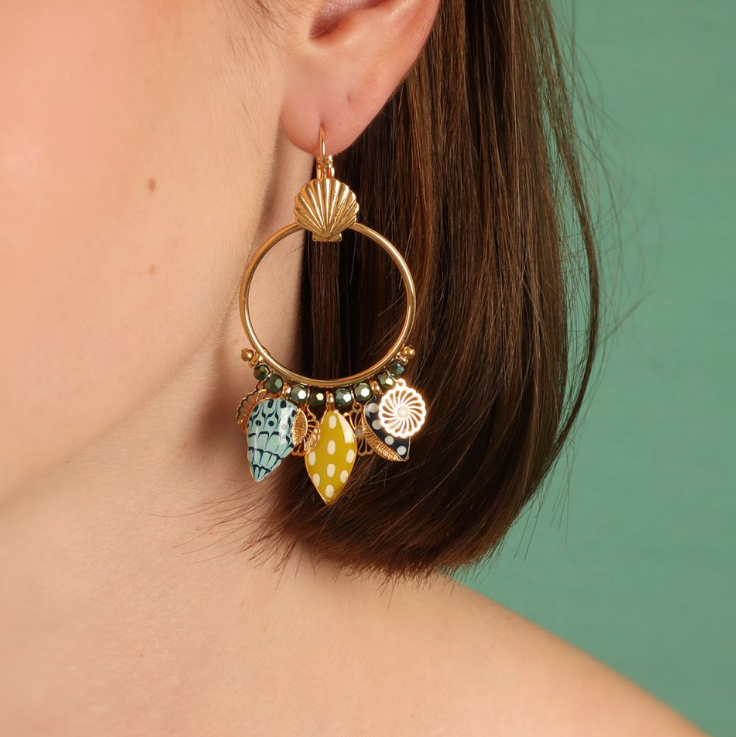 Taratata French Earrings // Archipel // Hoop Drops
