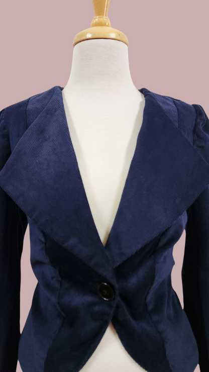 Stevie Jacket // Navy Corduroy