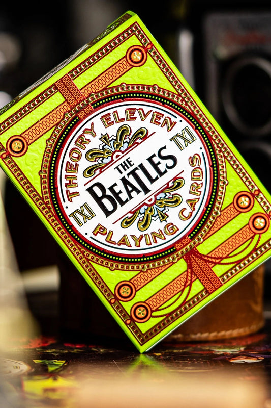 Theory 11 Playing Cards // The Beatles // Classic Green pack