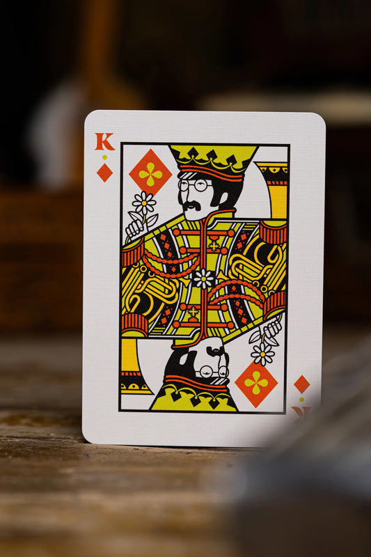 Theory 11 Playing Cards // The Beatles // Classic Green pack