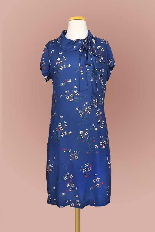 Gladys Shift Dress // Blue Jasmine