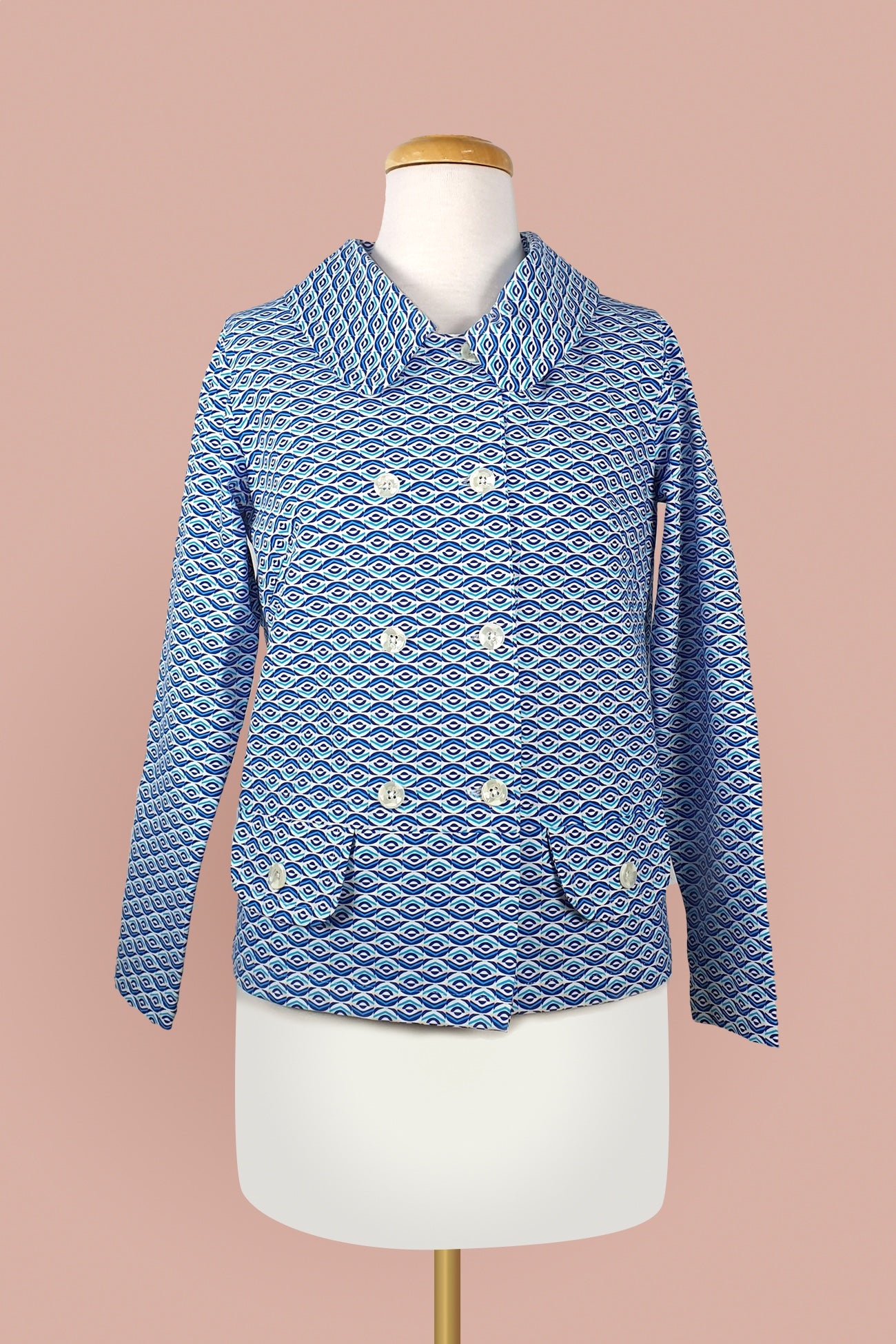 Jacinta Jacket // Blue Wave