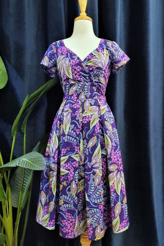 Jocelyn Dress  // Purple Fern